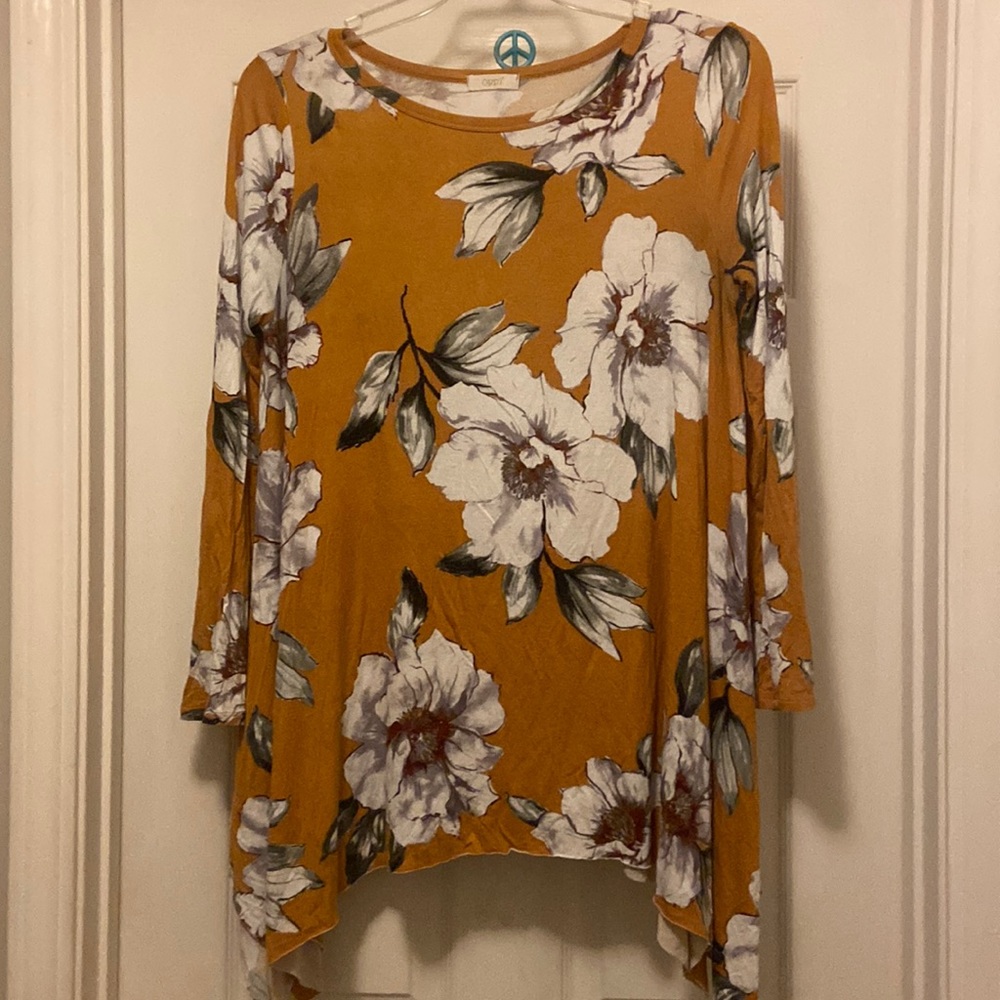 Floral tunic